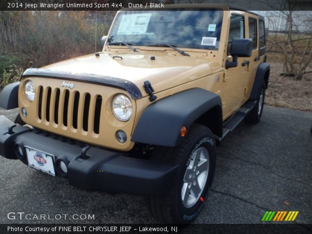 2014 Jeep Wrangler Unlimited Sport 4x4 in Dune