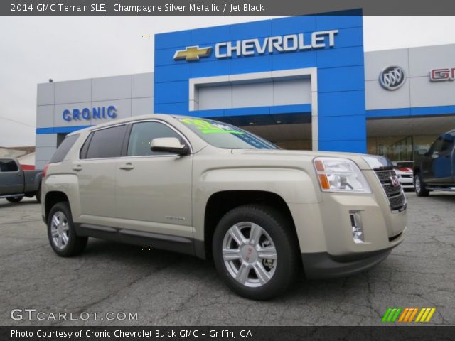 2014 GMC Terrain SLE in Champagne Silver Metallic