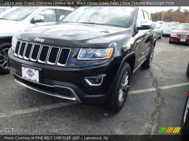 2014 Jeep Grand Cherokee Limited 4x4 in Black Forest Green Pearl