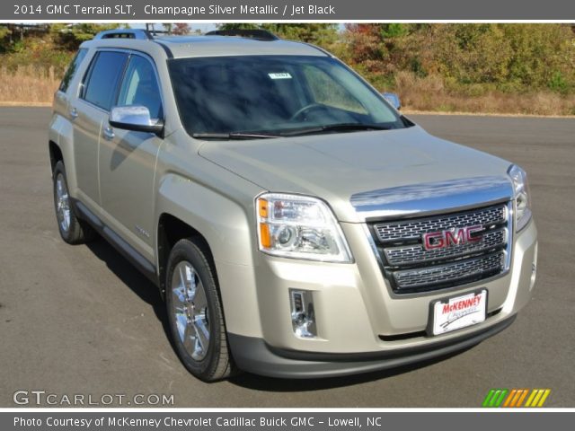 2014 GMC Terrain SLT in Champagne Silver Metallic