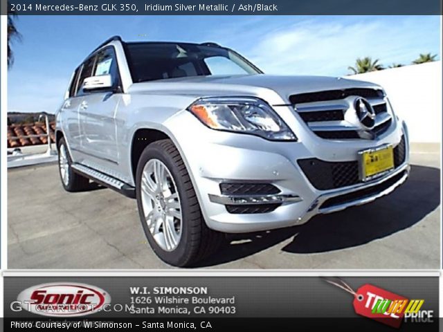2014 Mercedes-Benz GLK 350 in Iridium Silver Metallic