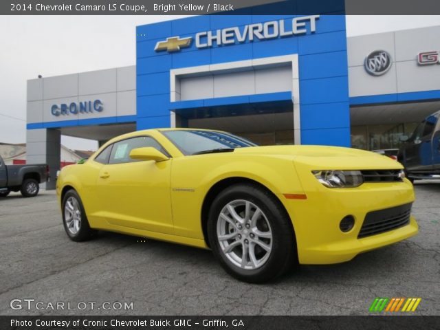 2014 Chevrolet Camaro LS Coupe in Bright Yellow