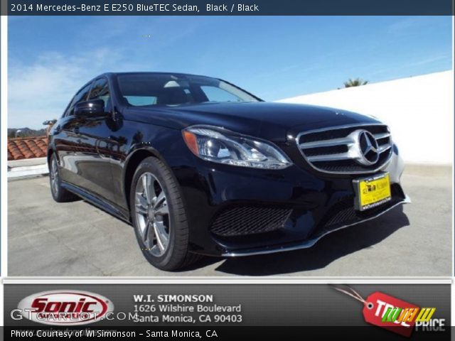 2014 Mercedes-Benz E E250 BlueTEC Sedan in Black