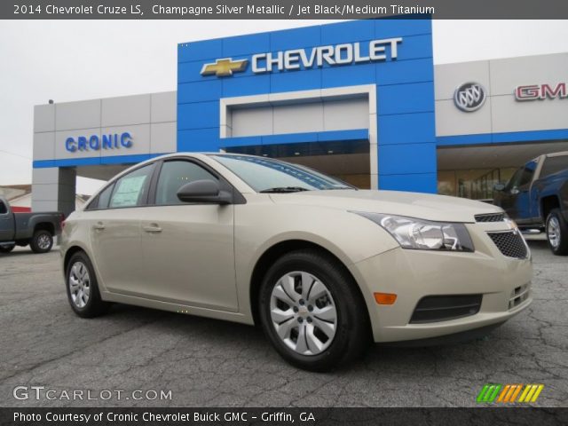 2014 Chevrolet Cruze LS in Champagne Silver Metallic