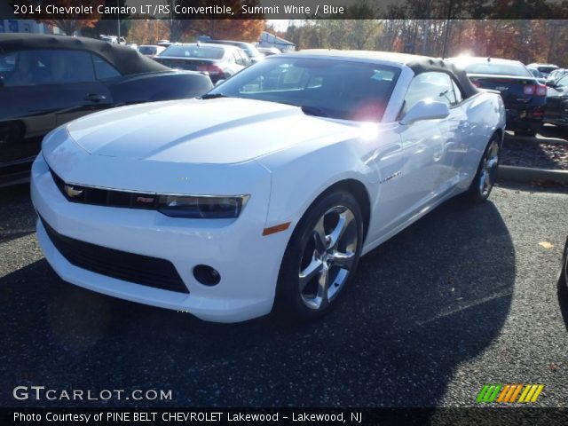 2014 Chevrolet Camaro LT/RS Convertible in Summit White