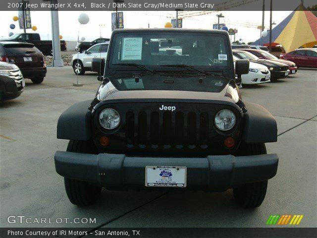 2007 Jeep Wrangler X 4x4 in Black