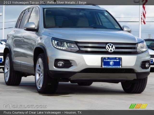 2013 Volkswagen Tiguan SEL in Reflex Silver Metallic