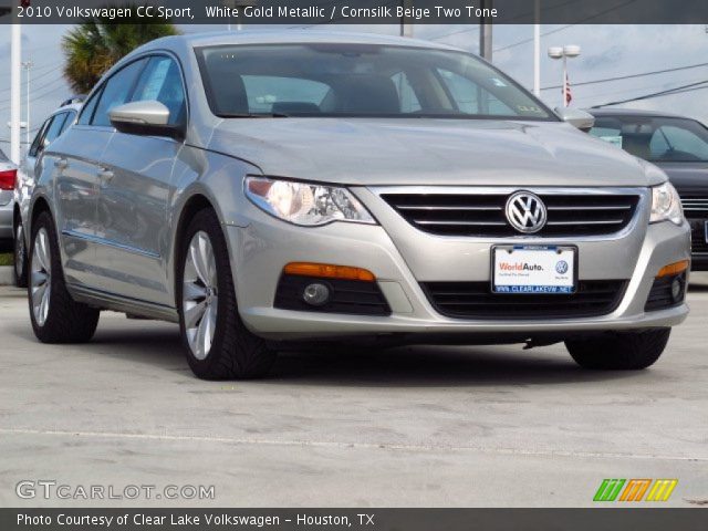 2010 Volkswagen CC Sport in White Gold Metallic