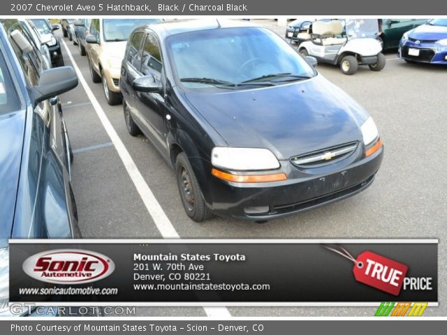 2007 Chevrolet Aveo 5 Hatchback in Black