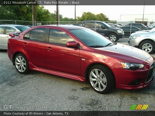 2012 Mitsubishi Lancer GT in Rally Red Metallic