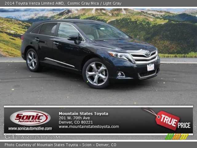 2014 Toyota Venza Limited AWD in Cosmic Gray Mica