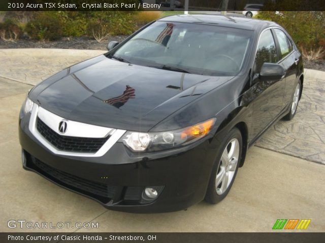 2010 Acura TSX Sedan in Crystal Black Pearl
