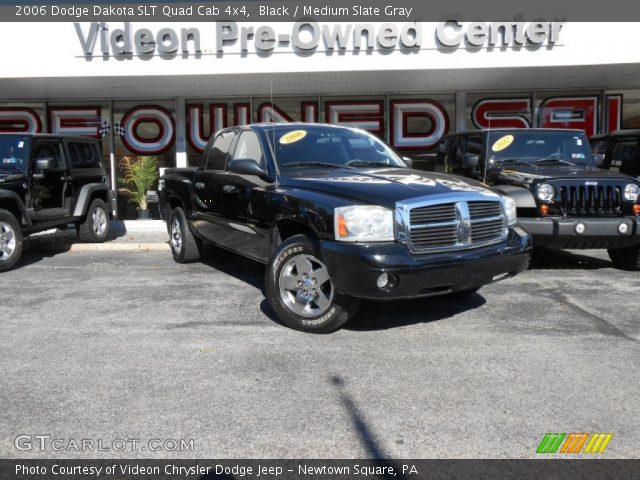 2006 Dodge Dakota SLT Quad Cab 4x4 in Black
