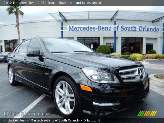 2012 Mercedes-Benz C 250 Sport in Black