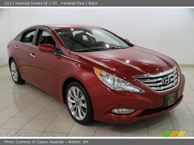 2011 Hyundai Sonata SE 2.0T in Venetian Red