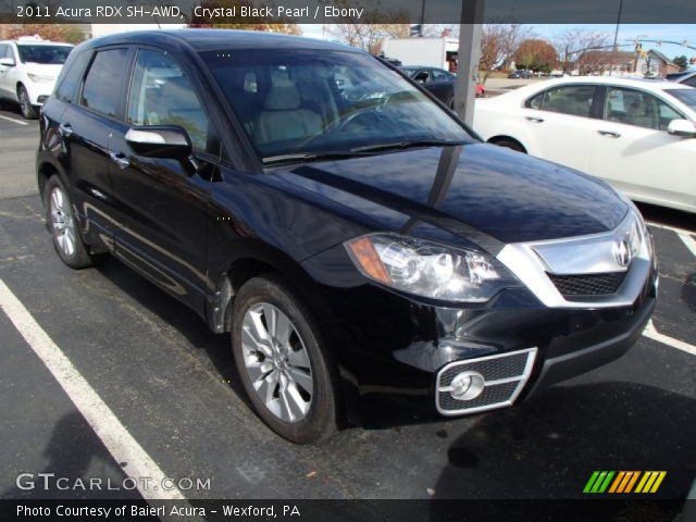 2011 Acura RDX SH-AWD in Crystal Black Pearl