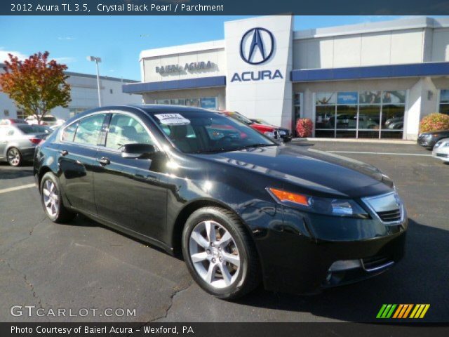 2012 Acura TL 3.5 in Crystal Black Pearl