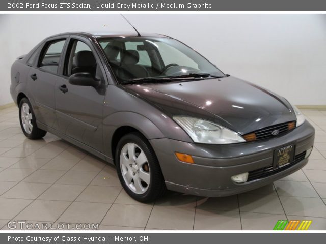 2002 Ford Focus ZTS Sedan in Liquid Grey Metallic