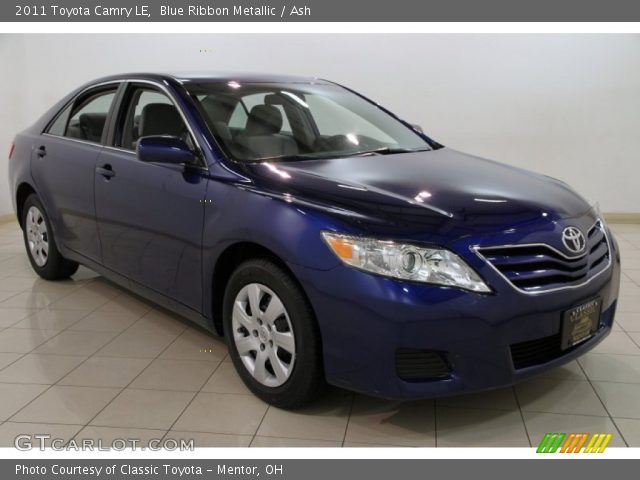 2011 Toyota Camry LE in Blue Ribbon Metallic