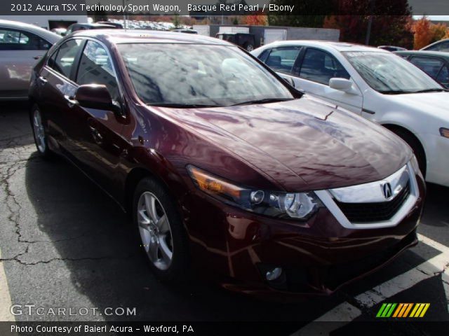 2012 Acura TSX Technology Sport Wagon in Basque Red Pearl