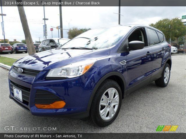 2014 Ford Escape S in Deep Impact Blue