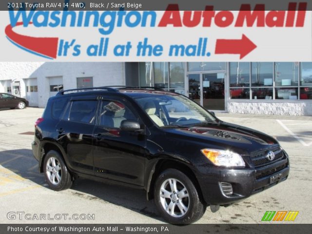 2011 Toyota RAV4 I4 4WD in Black