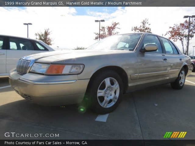 1999 Mercury Grand Marquis GS in Harvest Gold Metallic