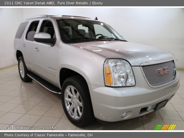 2011 GMC Yukon Denali AWD in Pure Silver Metallic