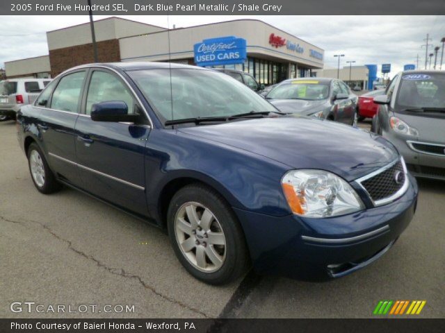 2005 Ford Five Hundred SEL in Dark Blue Pearl Metallic
