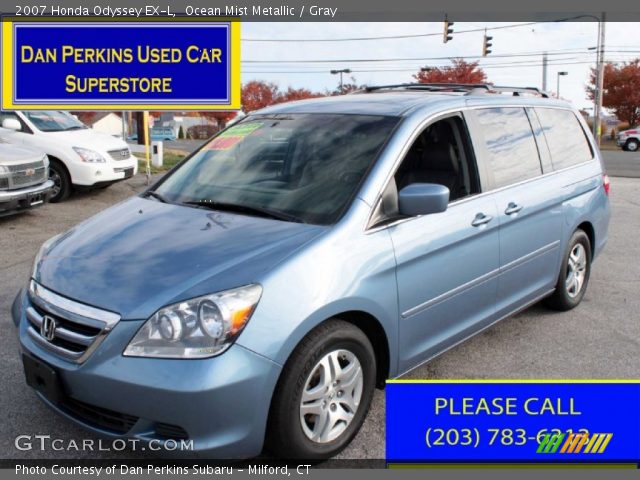 2007 Honda Odyssey EX-L in Ocean Mist Metallic