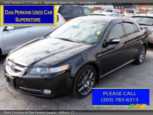 2007 Acura TL 3.5 Type-S in Nighthawk Black Pearl
