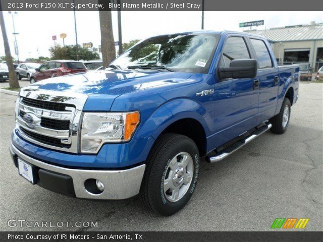 2013 Ford F150 XLT SuperCrew in Blue Flame Metallic