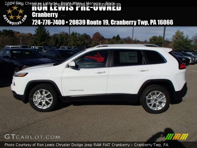 2014 Jeep Cherokee Latitude in Bright White