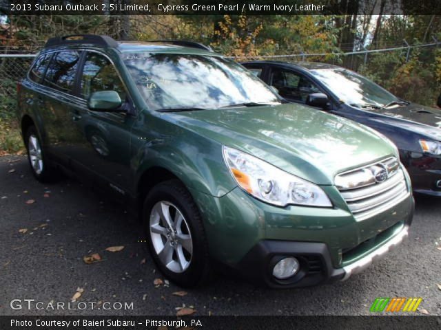 2013 Subaru Outback 2.5i Limited in Cypress Green Pearl
