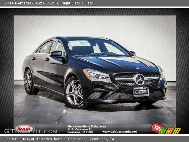 2014 Mercedes-Benz CLA 250 in Night Black