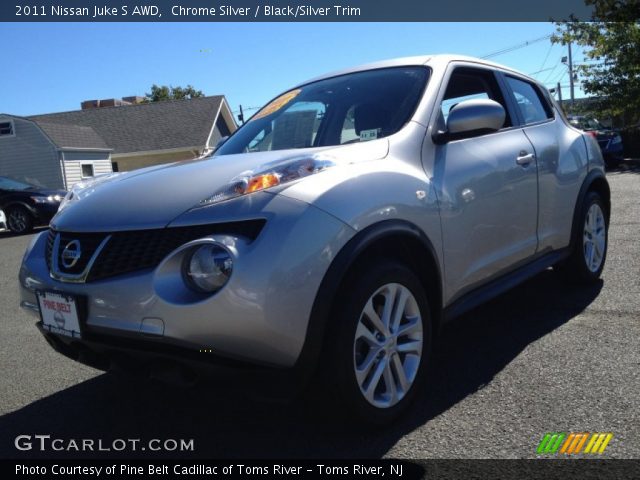 2011 Nissan Juke S AWD in Chrome Silver