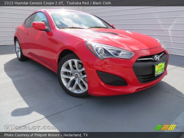 2013 Hyundai Genesis Coupe 2.0T in Tsukuba Red