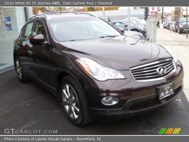 2010 Infiniti EX 35 Journey AWD in Dark Current Red
