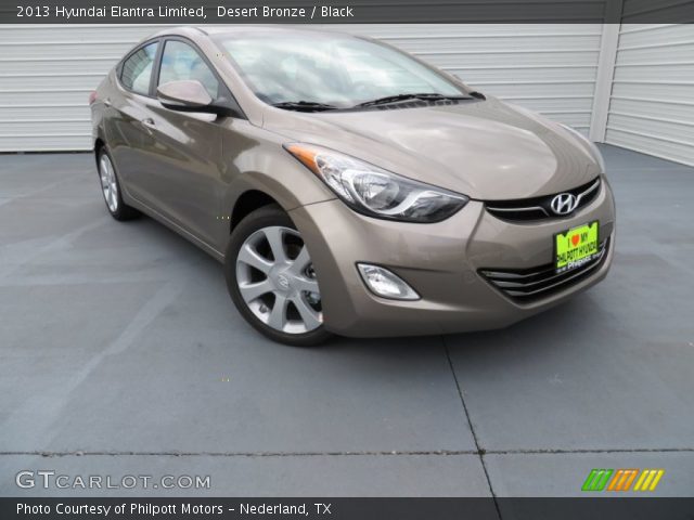 2013 Hyundai Elantra Limited in Desert Bronze