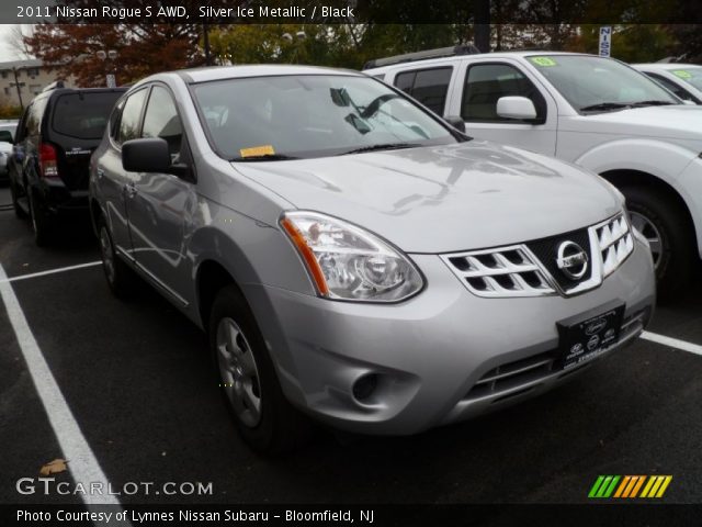 2011 Nissan Rogue S AWD in Silver Ice Metallic