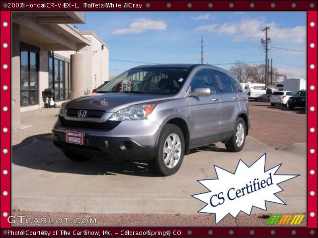 2007 Honda CR-V EX-L in Taffeta White