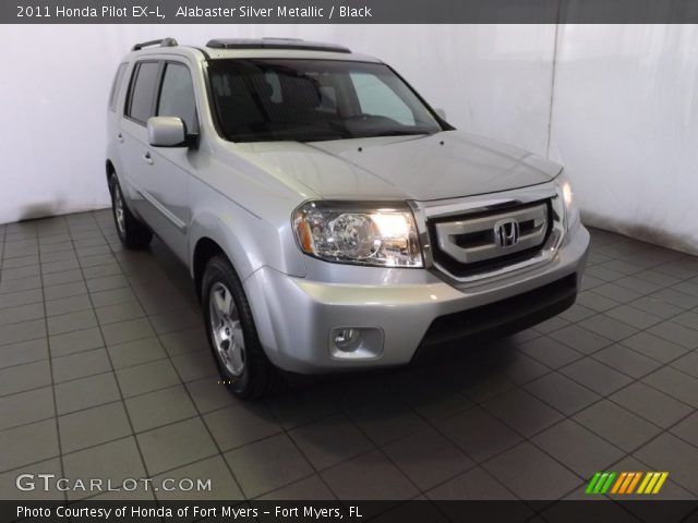 2011 Honda Pilot EX-L in Alabaster Silver Metallic
