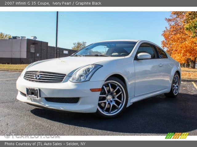 2007 Infiniti G 35 Coupe in Ivory Pearl