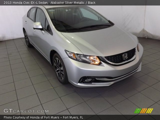 2013 Honda Civic EX-L Sedan in Alabaster Silver Metallic