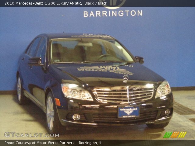 2010 Mercedes-Benz C 300 Luxury 4Matic in Black