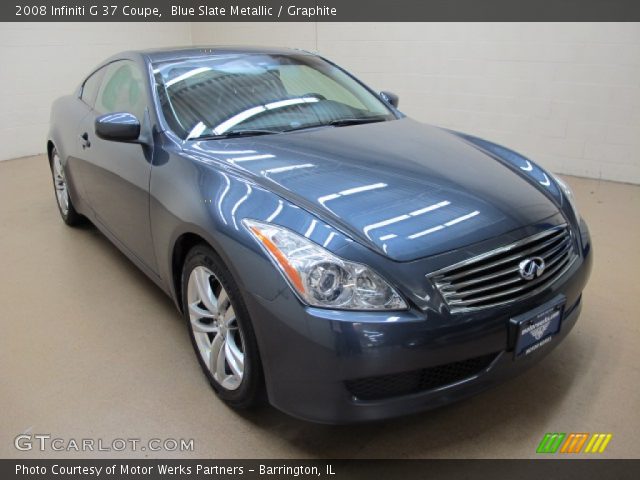 2008 Infiniti G 37 Coupe in Blue Slate Metallic