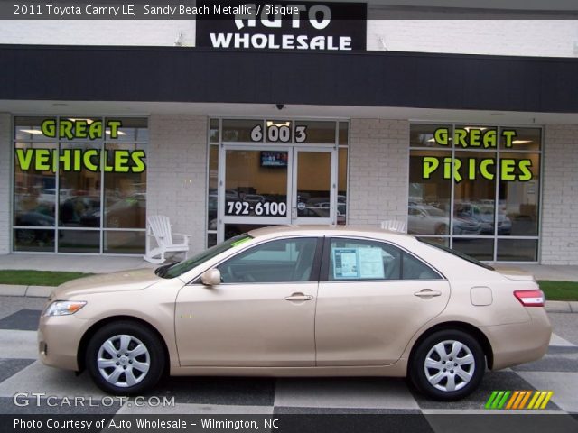 2011 Toyota Camry LE in Sandy Beach Metallic