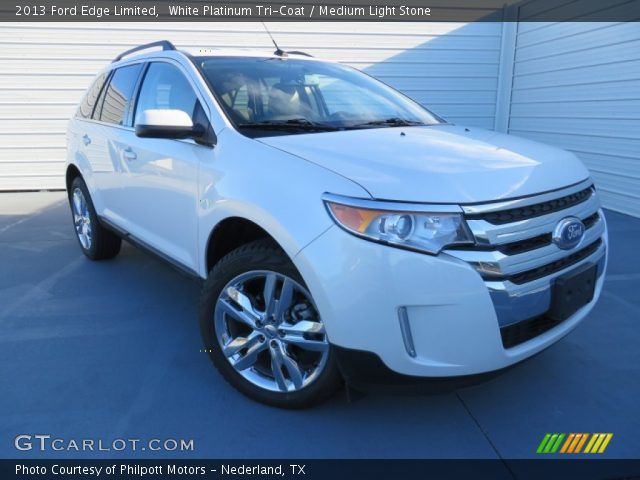 2013 Ford Edge Limited in White Platinum Tri-Coat