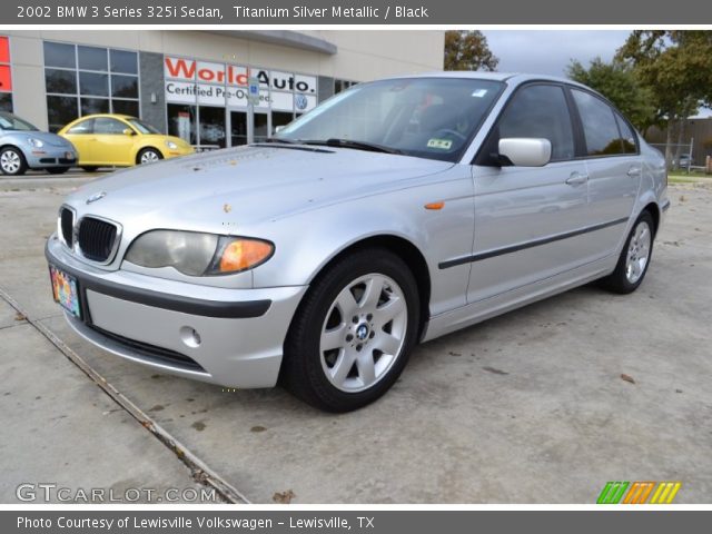 2002 BMW 3 Series 325i Sedan in Titanium Silver Metallic