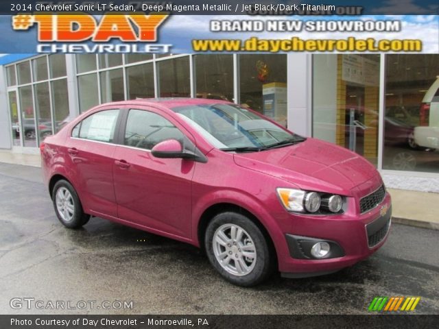 2014 Chevrolet Sonic LT Sedan in Deep Magenta Metallic